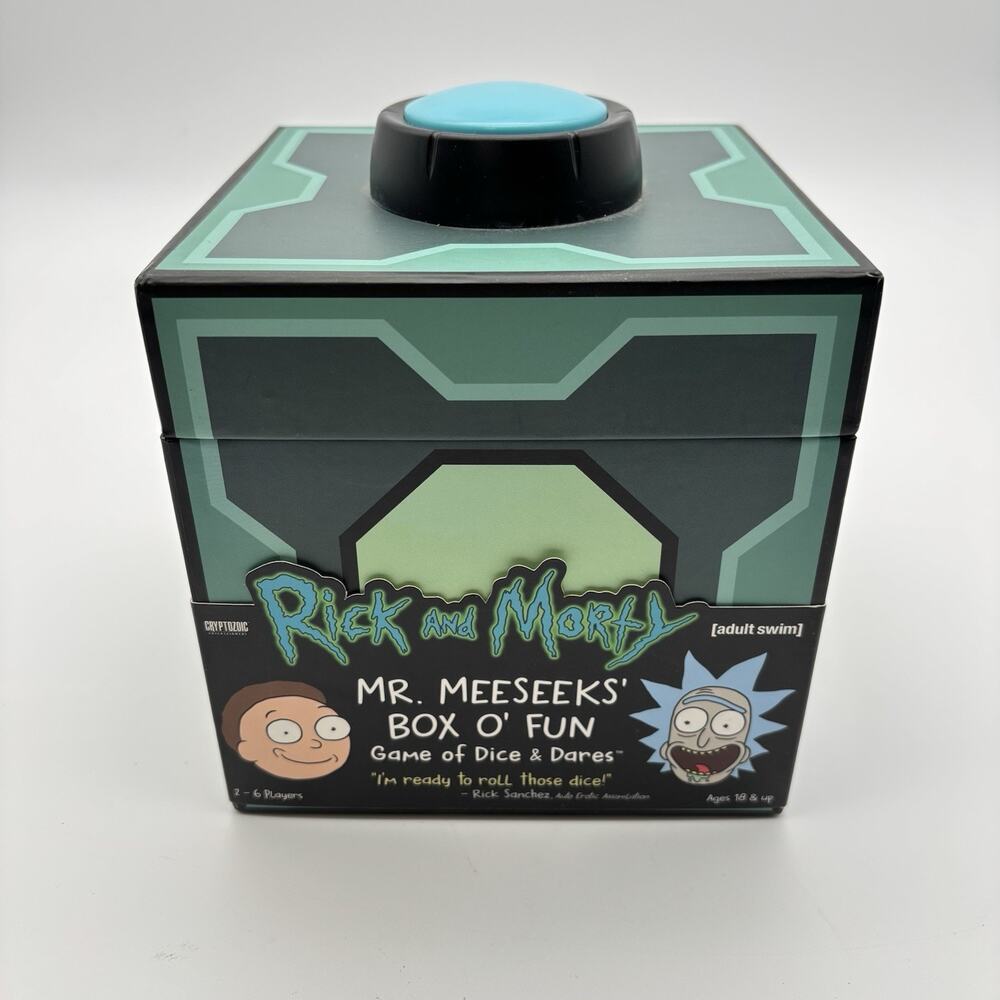 Mr. Meekseeks' Box O' Fun, Dice Table Top Game Complete. Very Good Condition.